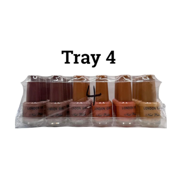 LONDON GIRL NAIL POLISH PACK OF 24 (€0.70 each)