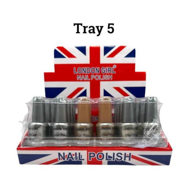 LONDON GIRL NAIL POLISH PACK OF 24 (€0.70 each)