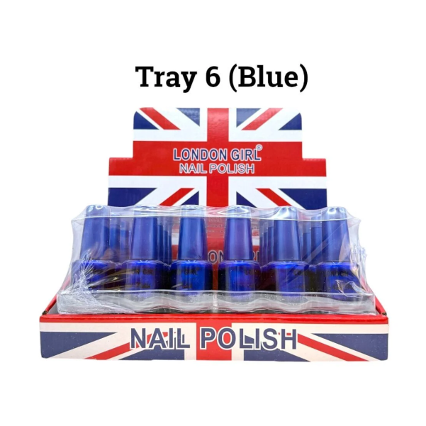 VERNIS À ONGLES LONDON GIRL PACK DE 24 (0.70€ pièce)