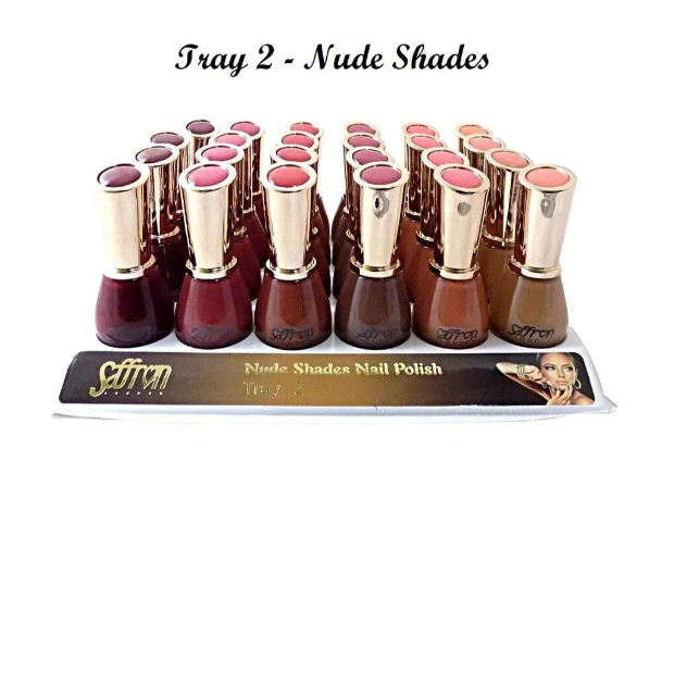 VERNIS À ONGLES SAFFRON PACK DE 24 (0.80€ pièce)