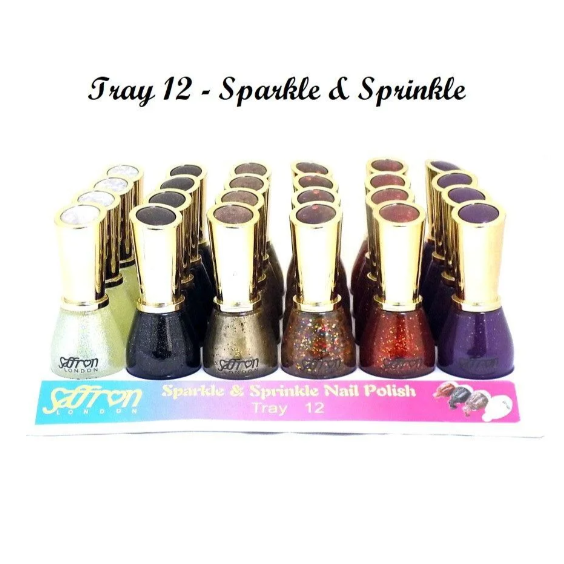 VERNIS À ONGLES SAFFRON PACK DE 24 (0.80€ pièce)