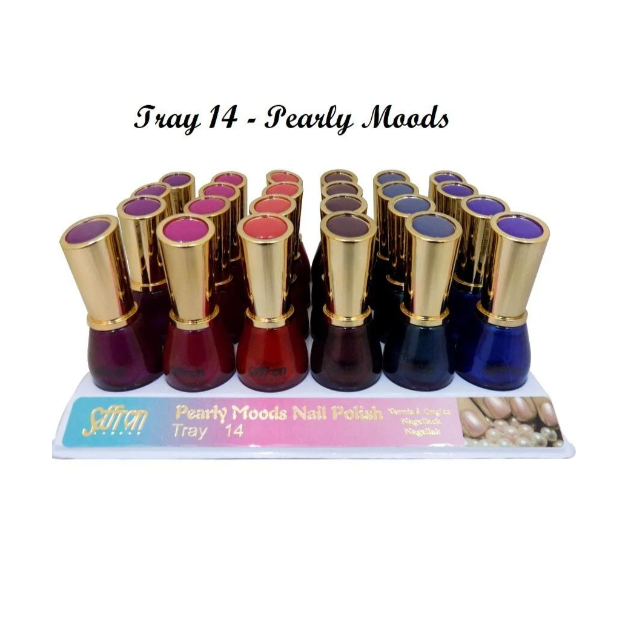 VERNIS À ONGLES SAFFRON PACK DE 24 (0.80€ pièce)