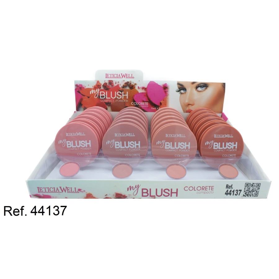 FARD À JOUES LETICIA WELL PACK DE 24 (0.85€ pièce)