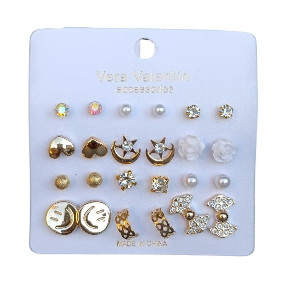 BOUCLES D'OREILLES PACK DE 12 (0.10€ la paire)