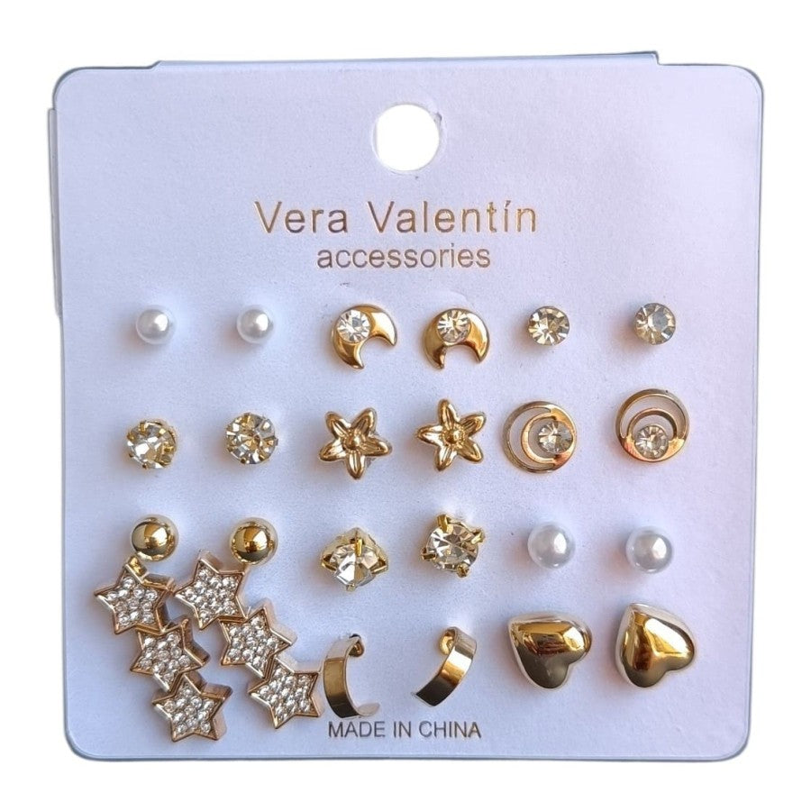 BOUCLES D'OREILLES PACK DE 12 (0.10€ la paire)