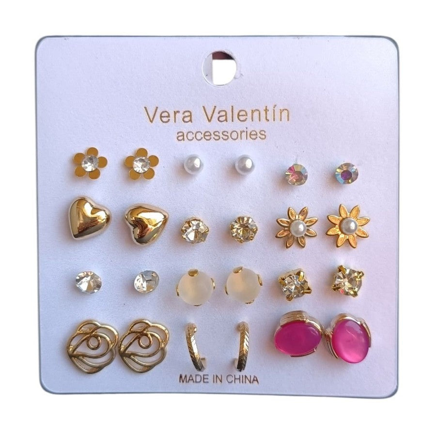 BOUCLES D'OREILLES PACK DE 12 (0.10€ la paire)