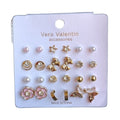 BOUCLES D'OREILLES PACK DE 12 (0.10€ la paire)
