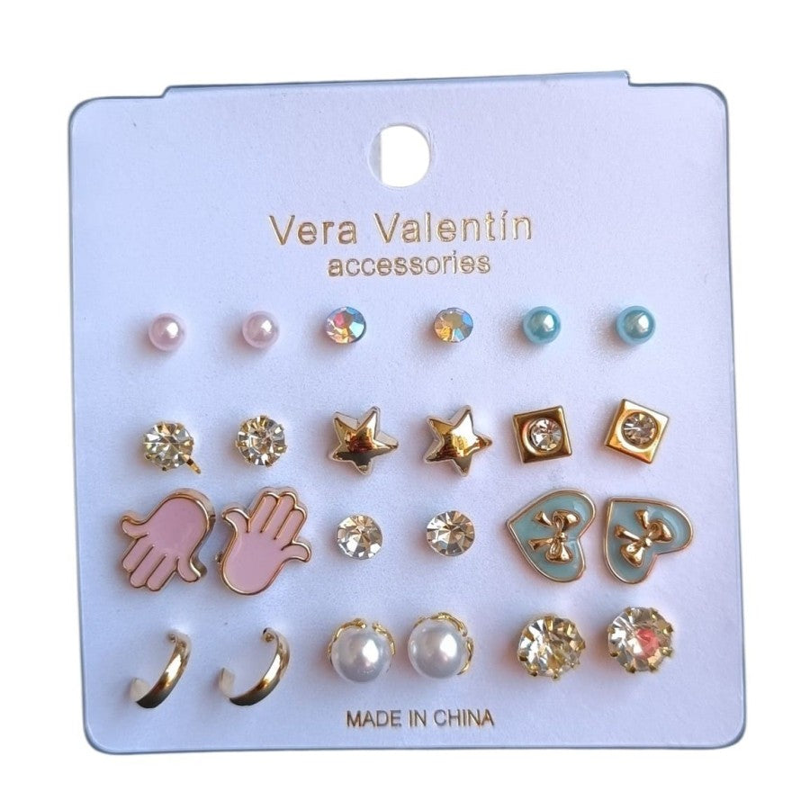 BOUCLES D'OREILLES PACK DE 12 (0.10€ la paire)