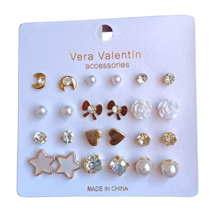 BOUCLES D'OREILLES PACK DE 12 (0.10€ la paire)