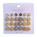 BOUCLES D'OREILLES PACK DE 12 (0.10€ la paire)