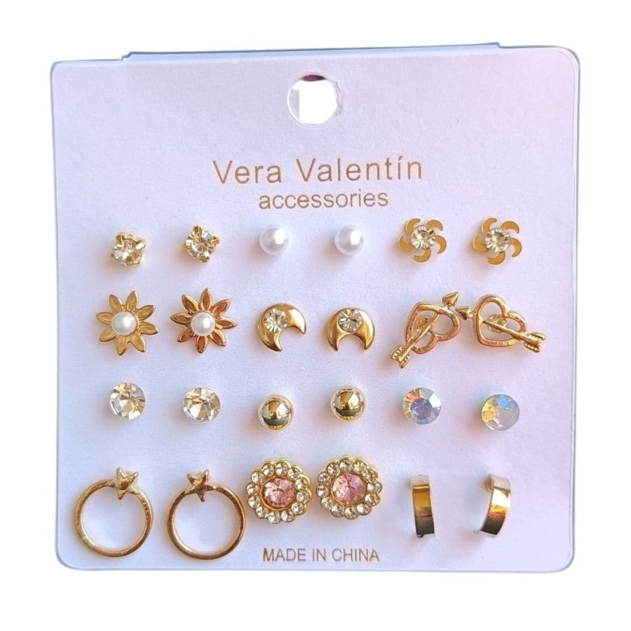 BOUCLES D'OREILLES PACK DE 12 (0.10€ la paire)