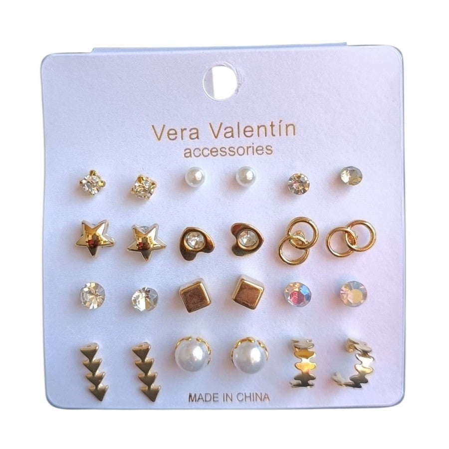 BOUCLES D'OREILLES PACK DE 12 (0.10€ la paire)