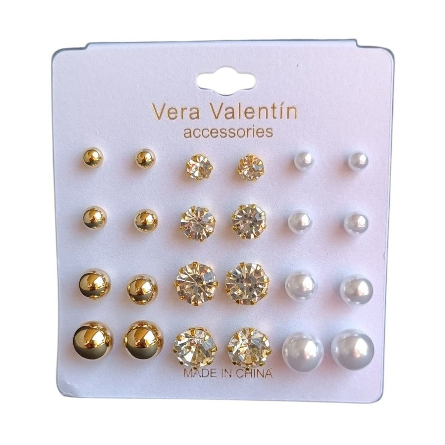 BOUCLES D'OREILLES PACK DE 12 (0.10€ la paire)