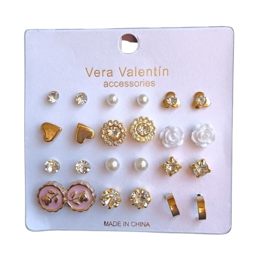 BOUCLES D'OREILLES PACK DE 12 (0.10€ la paire)