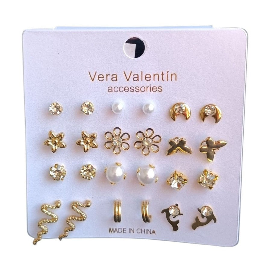 BOUCLES D'OREILLES PACK DE 12 (0.10€ la paire)