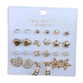 BOUCLES D'OREILLES PACK DE 12 (0.10€ la paire)