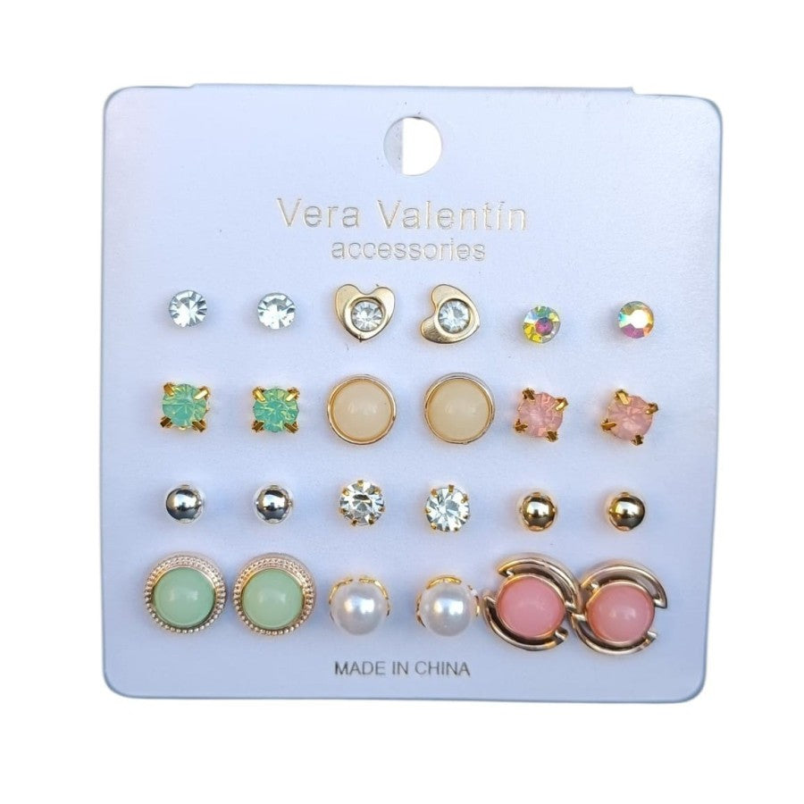 BOUCLES D'OREILLES PACK DE 12 (0.10€ la paire)
