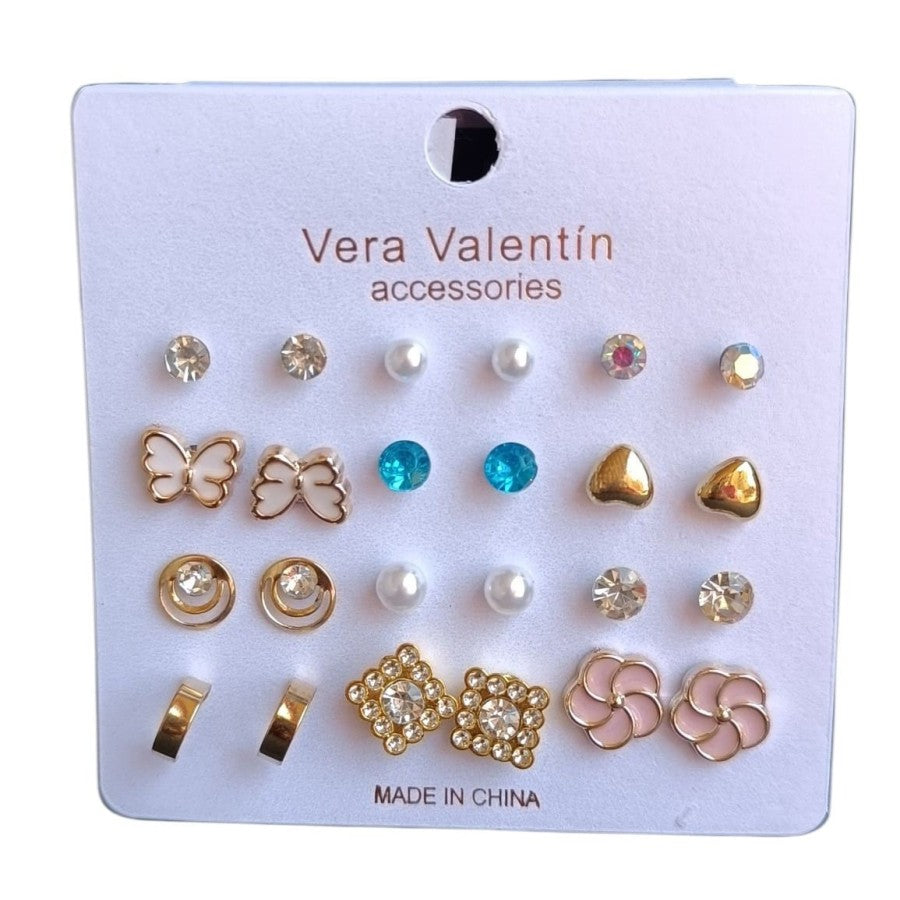 BOUCLES D'OREILLES PACK DE 12 (0.10€ la paire)