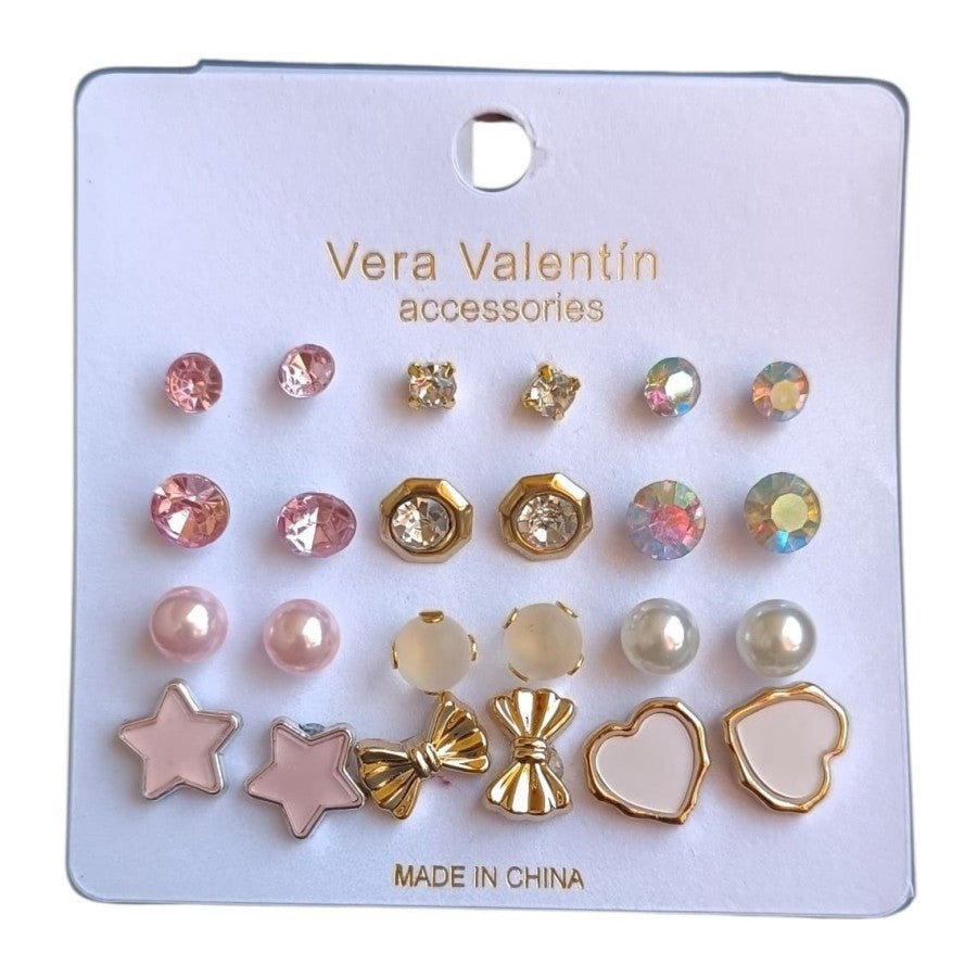 BOUCLES D'OREILLES PACK DE 12 (0.10€ la paire)