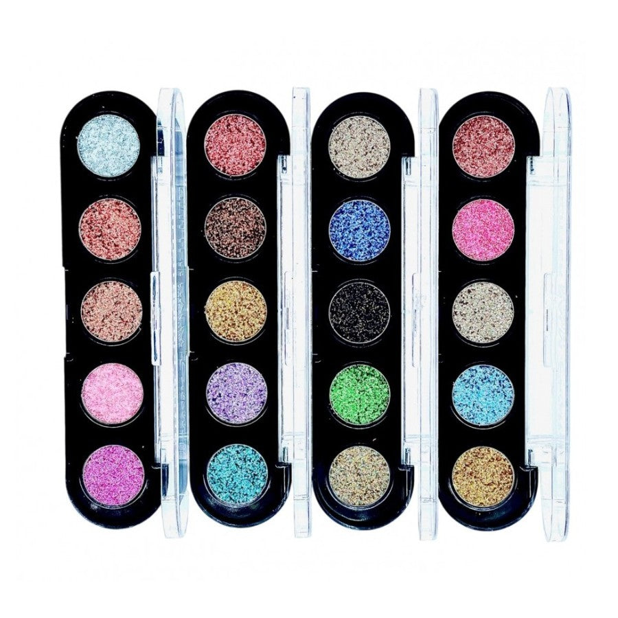 FARD À PAUPIÈRES GLITTER BALM D'DONNA PACK DE 24 (1.11€ pièce)