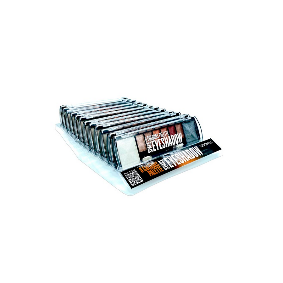 FARD À PAUPIÈRES SPACE BROWN D'DONNA PACK DE 12 (1.11€ pièce)