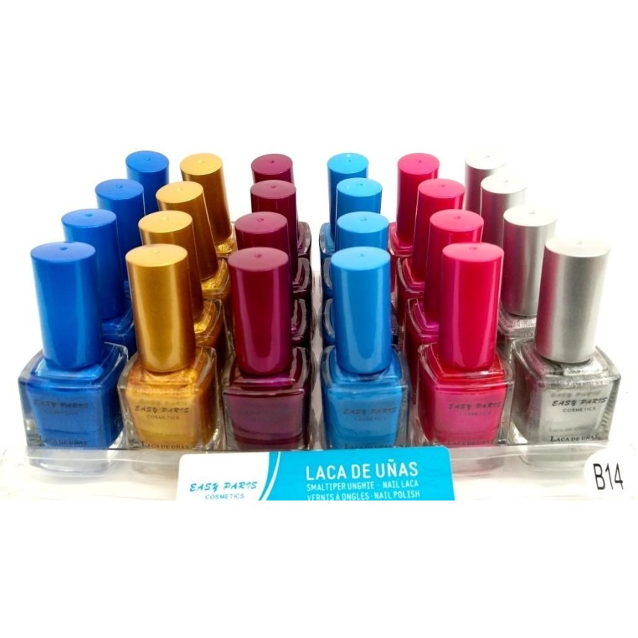 VERNIS À ONGLES EASY PARIS D041-B14 PACK DE 24 (0.75€ pièce)