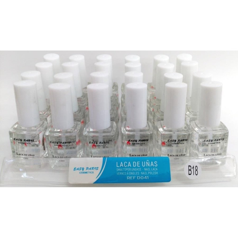 VERNIS À ONGLES EASY PARIS D041-B18 PACK DE 24 (0.75€ pièce)