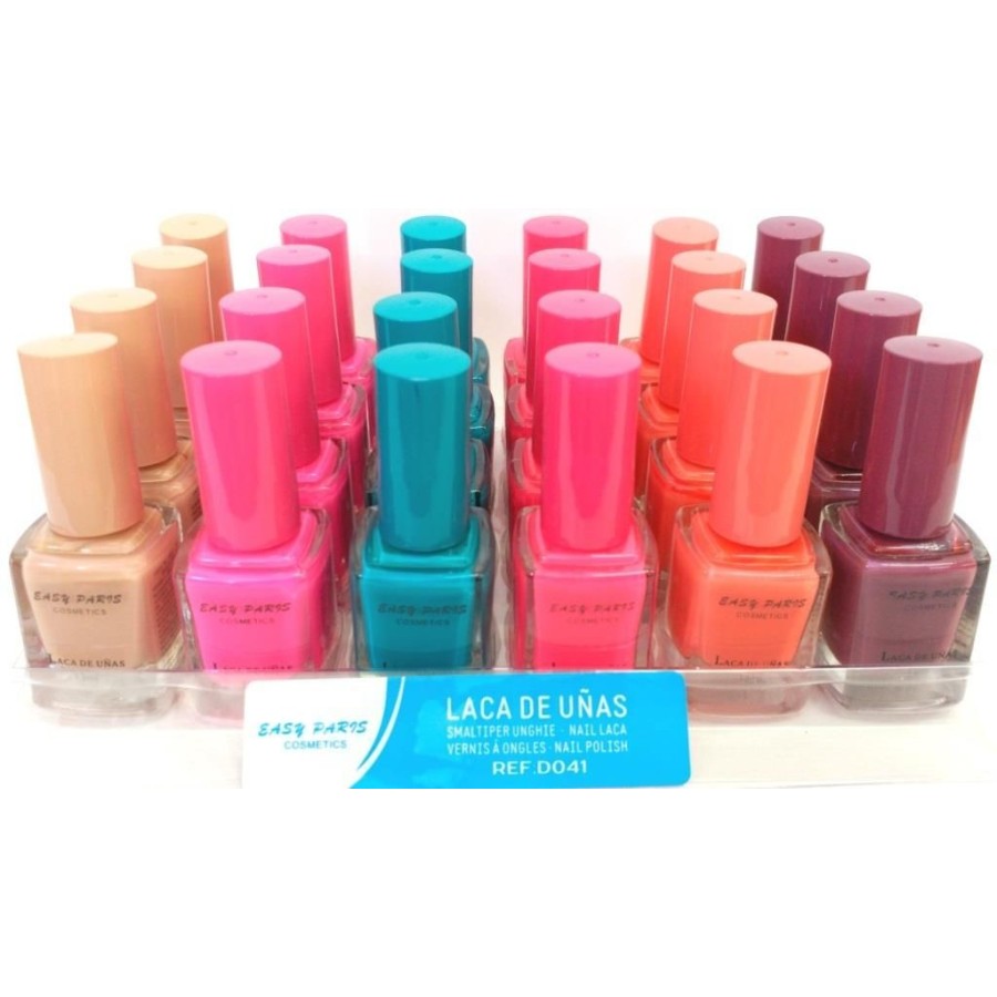 VERNIS À ONGLES EASY PARIS D041-B08 PACK DE 24 (0.75€ pièce)