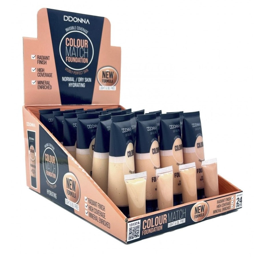 FOND DE TEINT D'DONNA PACK DE 24 (0.78€ pièce)