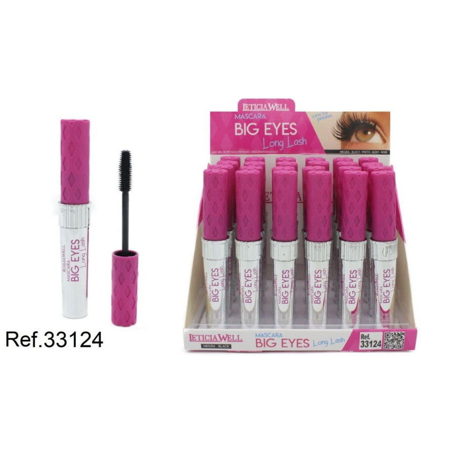 MASCARA NOIR 33124 LETICIA WELL PACK DE 24 (1€ pièce)