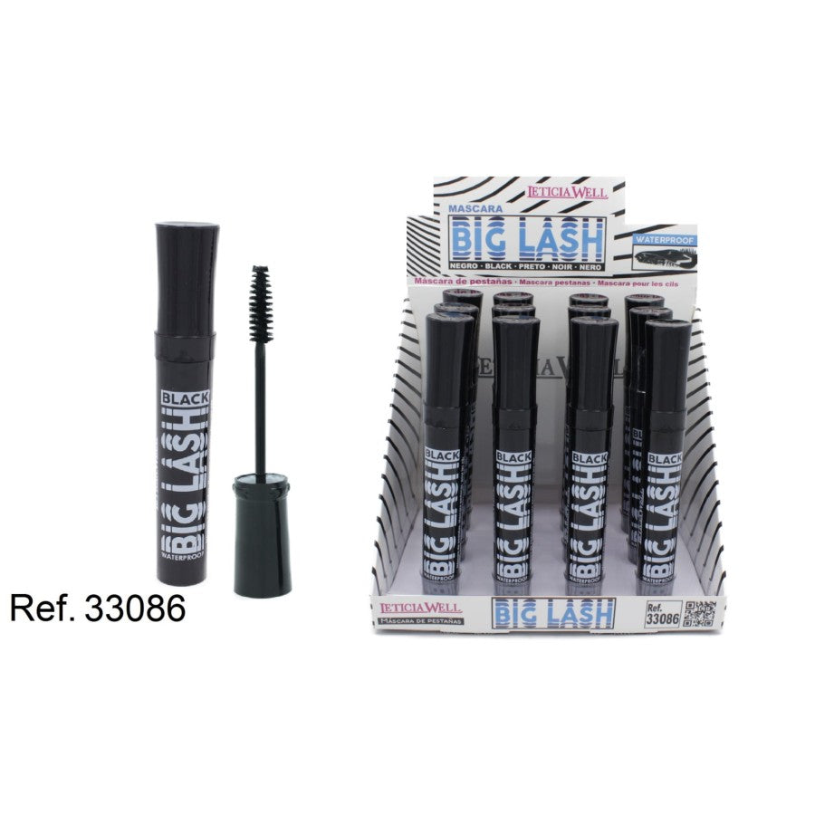 MASCARA NOIR 33086 LETICIA WELL PACK DE 24 (1€ pièce)