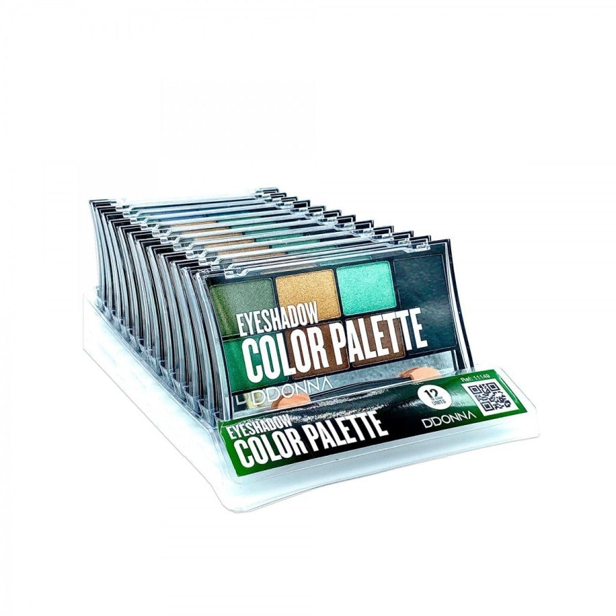 FARD À PAUPIÈRES VERT D'DONNA PACK DE 12 (1.18€ pièce)