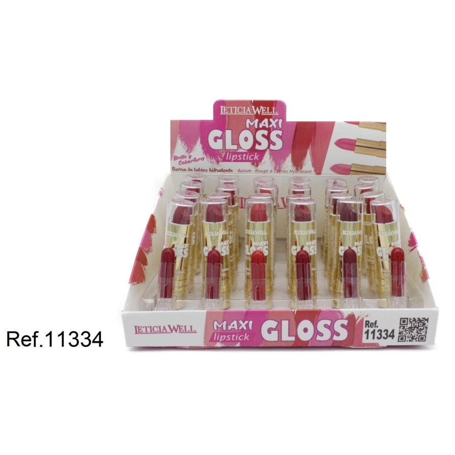 ROUGE À LÈVRES 11334 LETICIA WELL PACK DE 24 (0.78€ pièce)