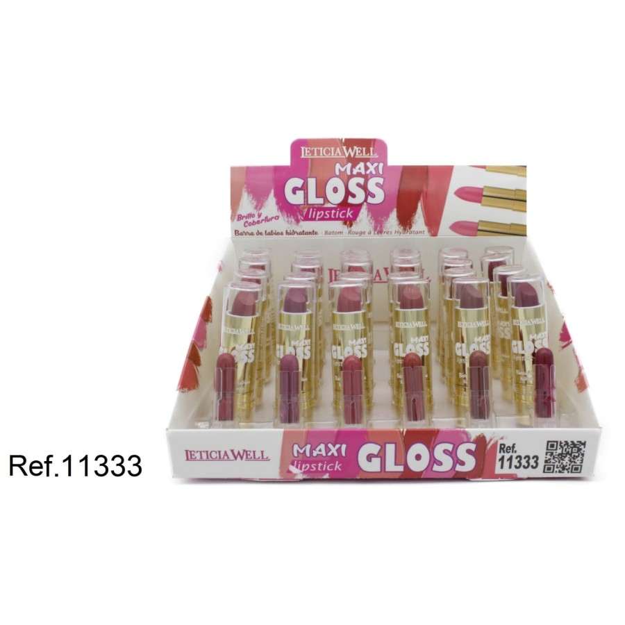 ROUGE À LÈVRES 11333 LETICIA WELL PACK DE 24 (0.78€ pièce)